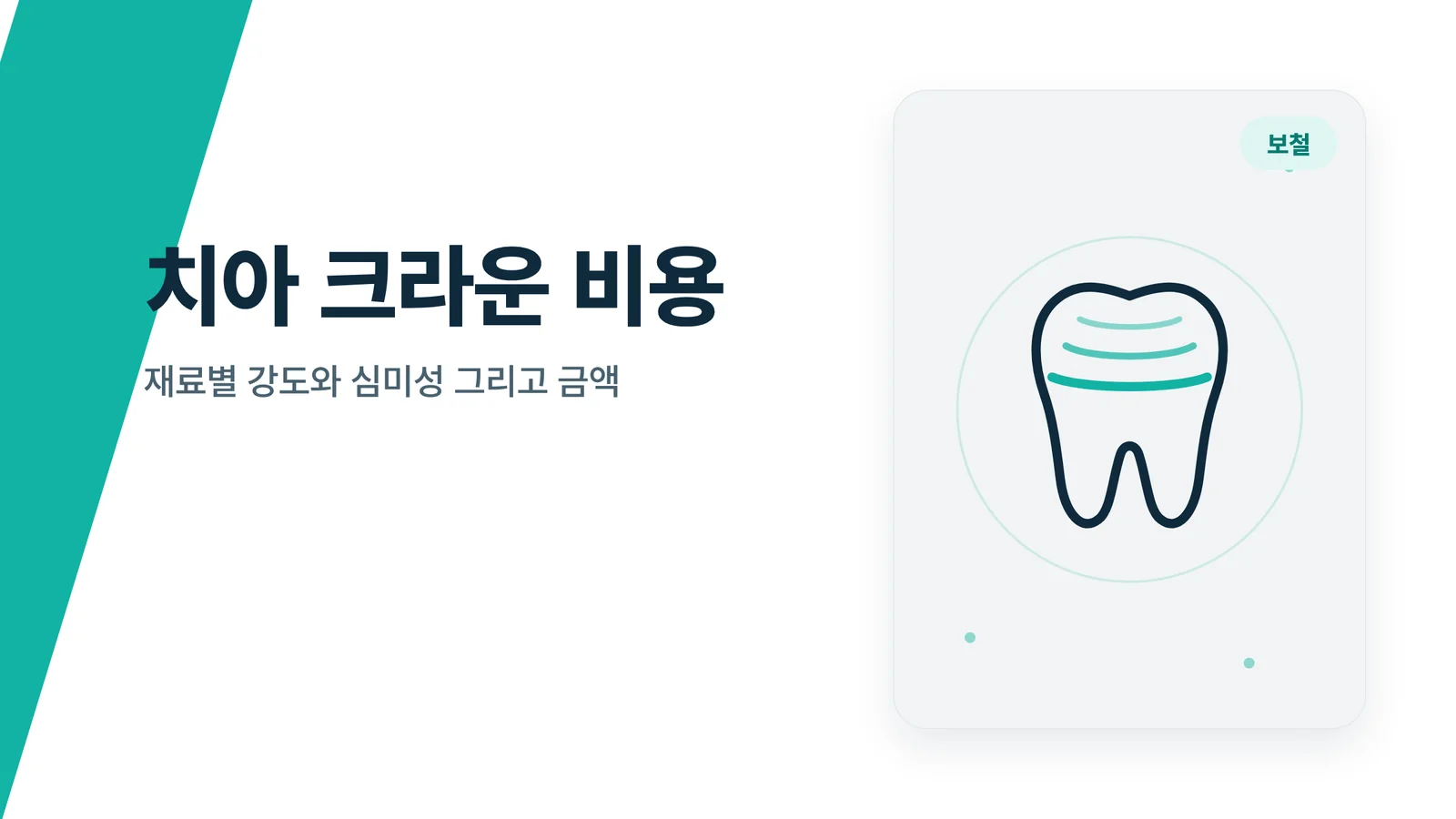 치아 크라운 비용